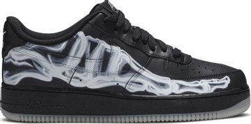 Nike Air Force 1 Low Black Skeleton Halloween